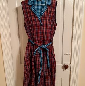 Eshakti reversible button up dress